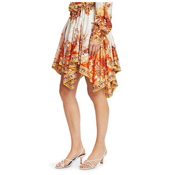 Zimmermann Brightside Angled Hem Skirt - Picture 7 of 16